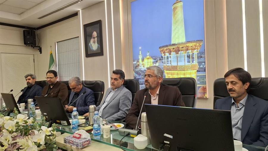 مراسم تکریم و معارفه سرپرست مدیریت دادرسی مالیاتی استان خراسان رضوی برگزار شد