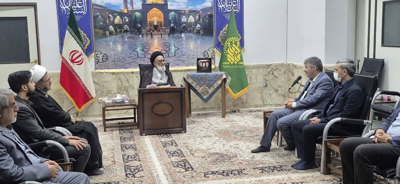 حضور رئیس مرکز آمار ایران در استانداری قم