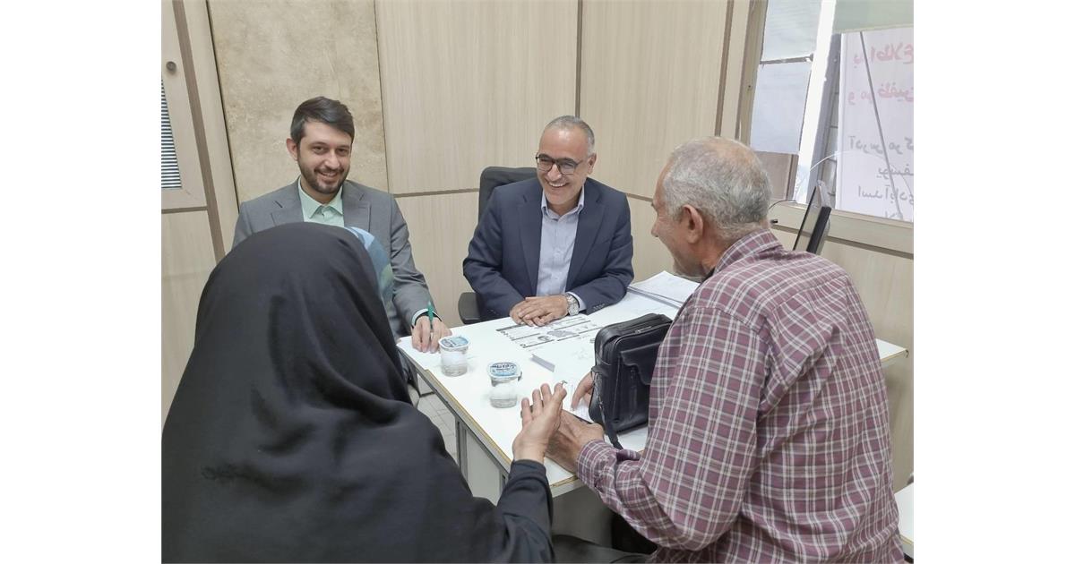 دیدار چهره‌به‌چهره مدیرعامل صندوق بازنشستگی کشوری با بازنشستگان و مراجعان استان تهران