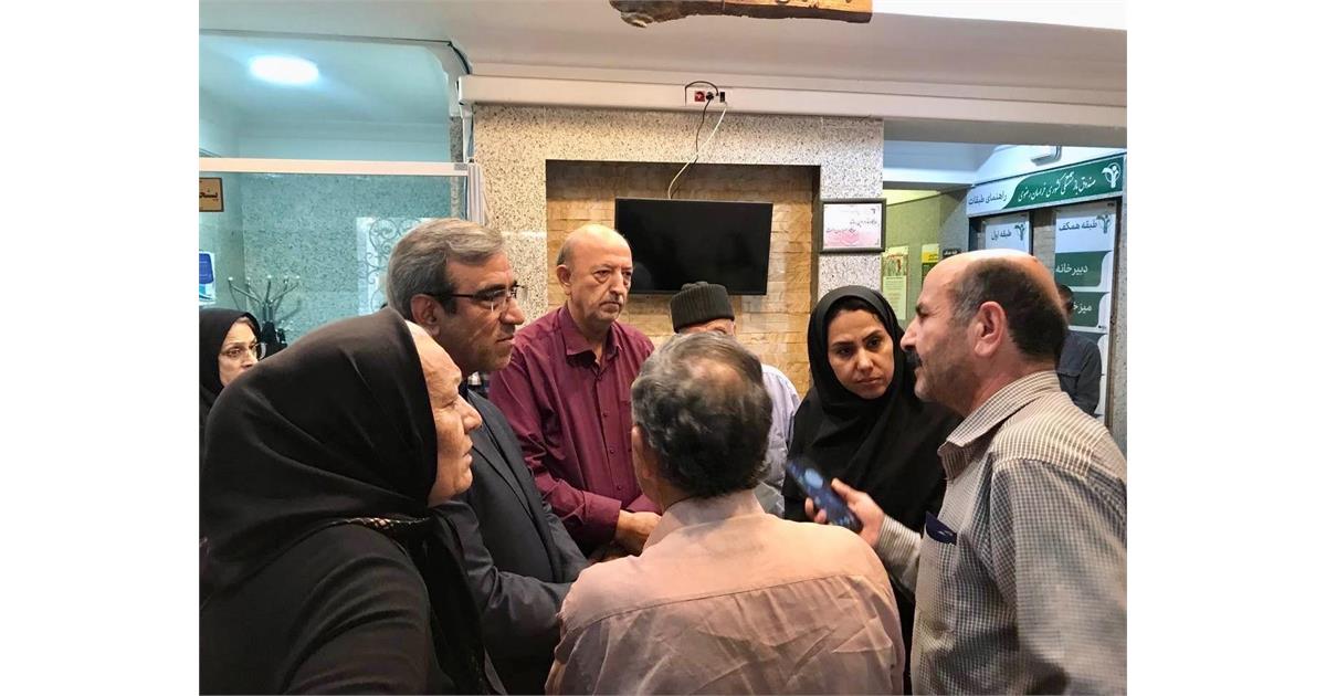 بازدید سرزده استاندار خراسان رضوی از مدیریت بازنشستگی استان
