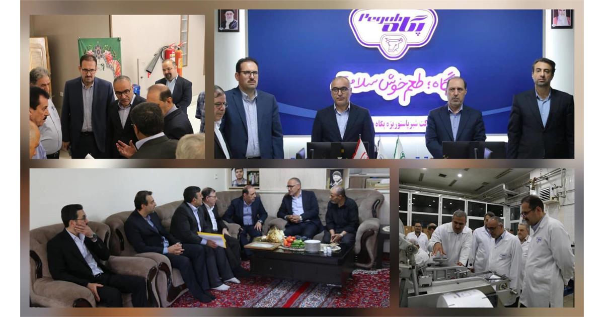 از بازدید از خط تولید شرکت شیر پگاه همدان تا پای درد دل بازنشستگان همدانی
