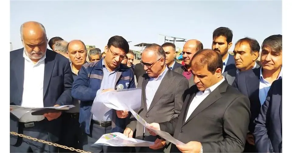 کلنگ احداث کارخانه ۱.۵ میلیون تنی کنسانتره سهچاهون بافق به زمین زده شد