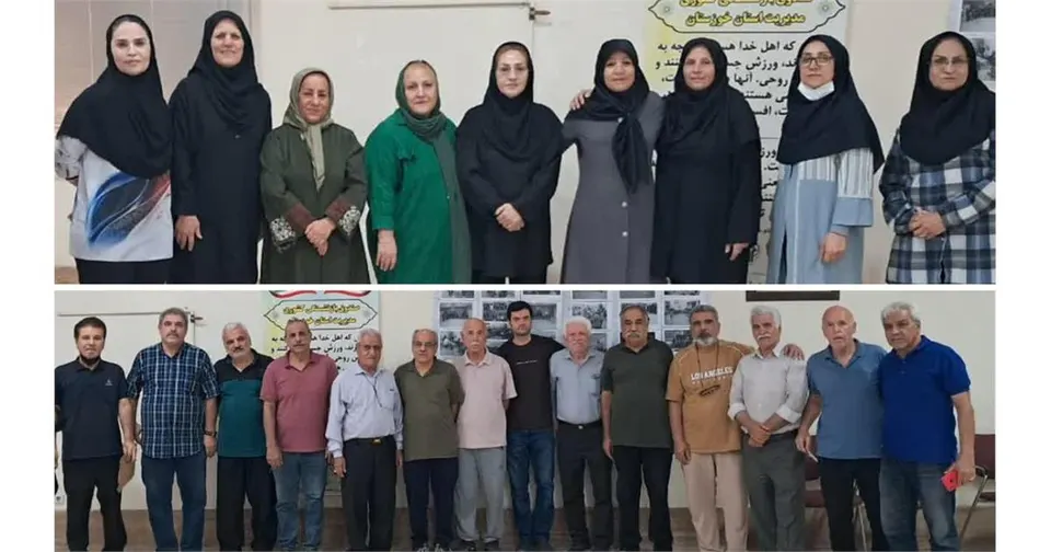 جشنواره استانی ورزشی «نشاط ماندگار، پیشکسوتان پر نشاط» در خانه امید اهواز