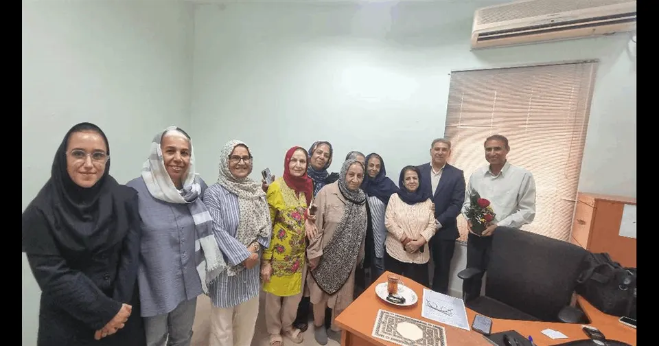 تجلیل از پزشک «خانه امید» بازنشستگان هرمزگان